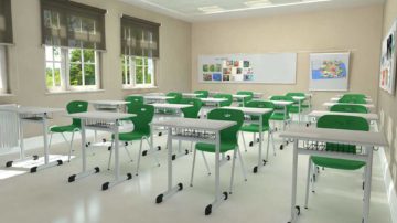 Pupitre Monoplace Mobilier Scolaire